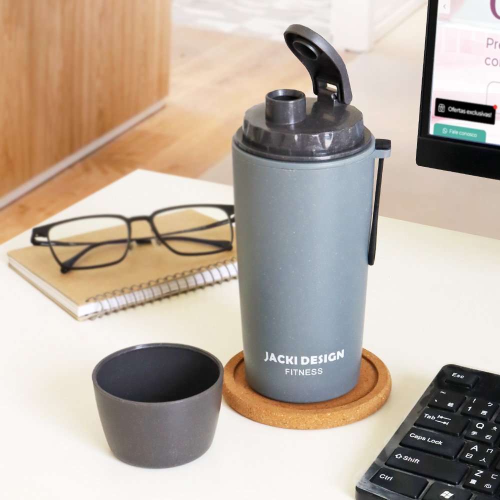 Copo Térmico Dupla Camada 400ml - Jacki Design