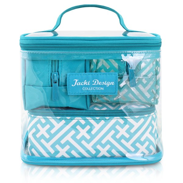 04 kit necessaire 4 pecas colecao diamantes jacki design